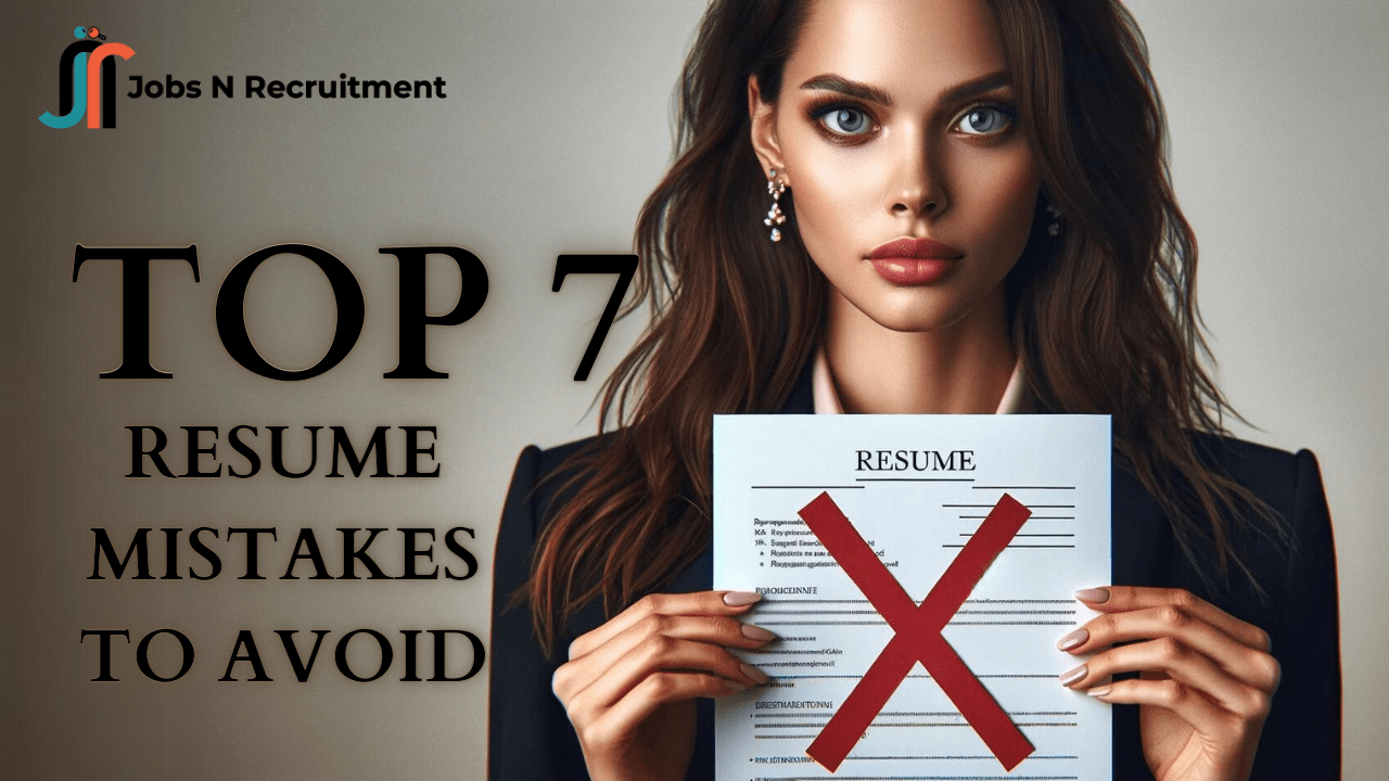 Top 7 Resume Mistakes to Avoid