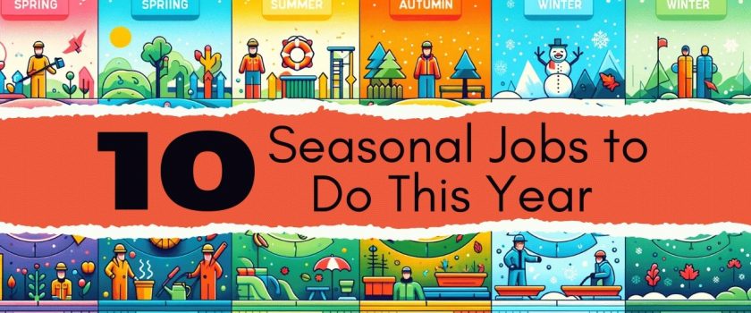 10 Seasonal Jobs To Do This Year