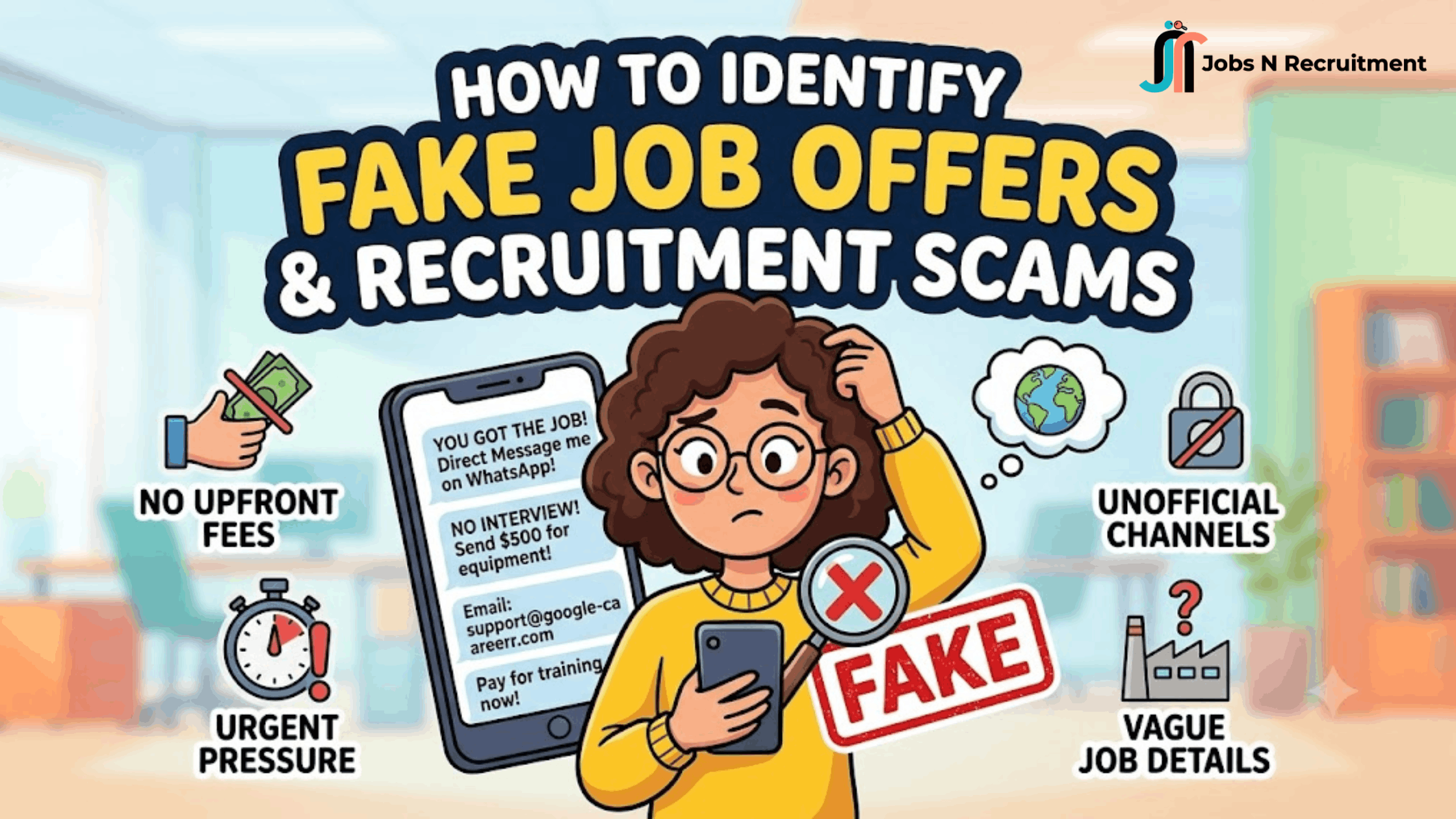 How to Identify Fake Job Offers and Recruitment Scams